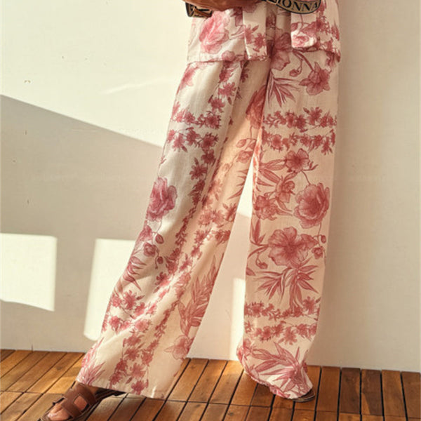 Women's gabby close-up — versatile — Gabby Azulejo Relaxed 2-Piece Set — Sonverdano