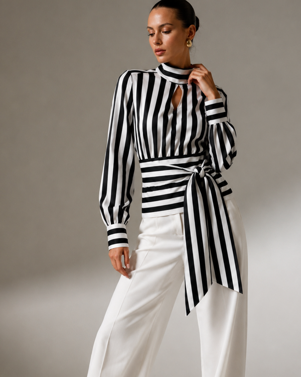 Alessia Striped Shirt