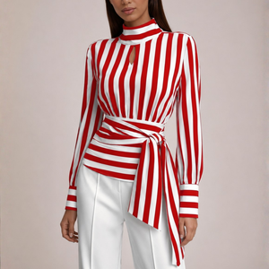 Alessia Striped Shirt